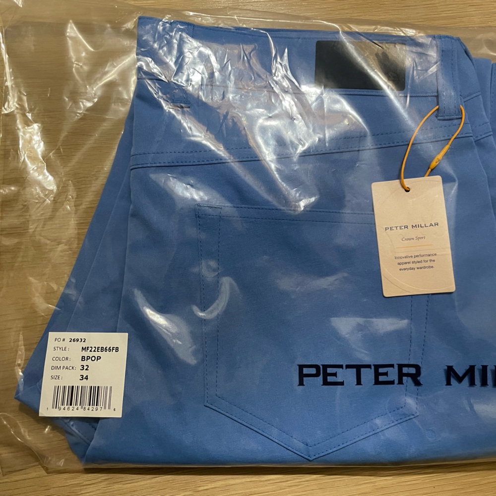 Peter Millar eb66 Performance Five-Pocket Pant *NEW*